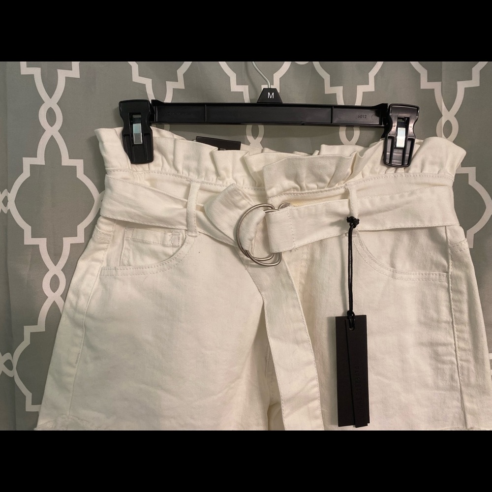 White “paperbag” shorts from Nanamacs - Picture 3 of 4